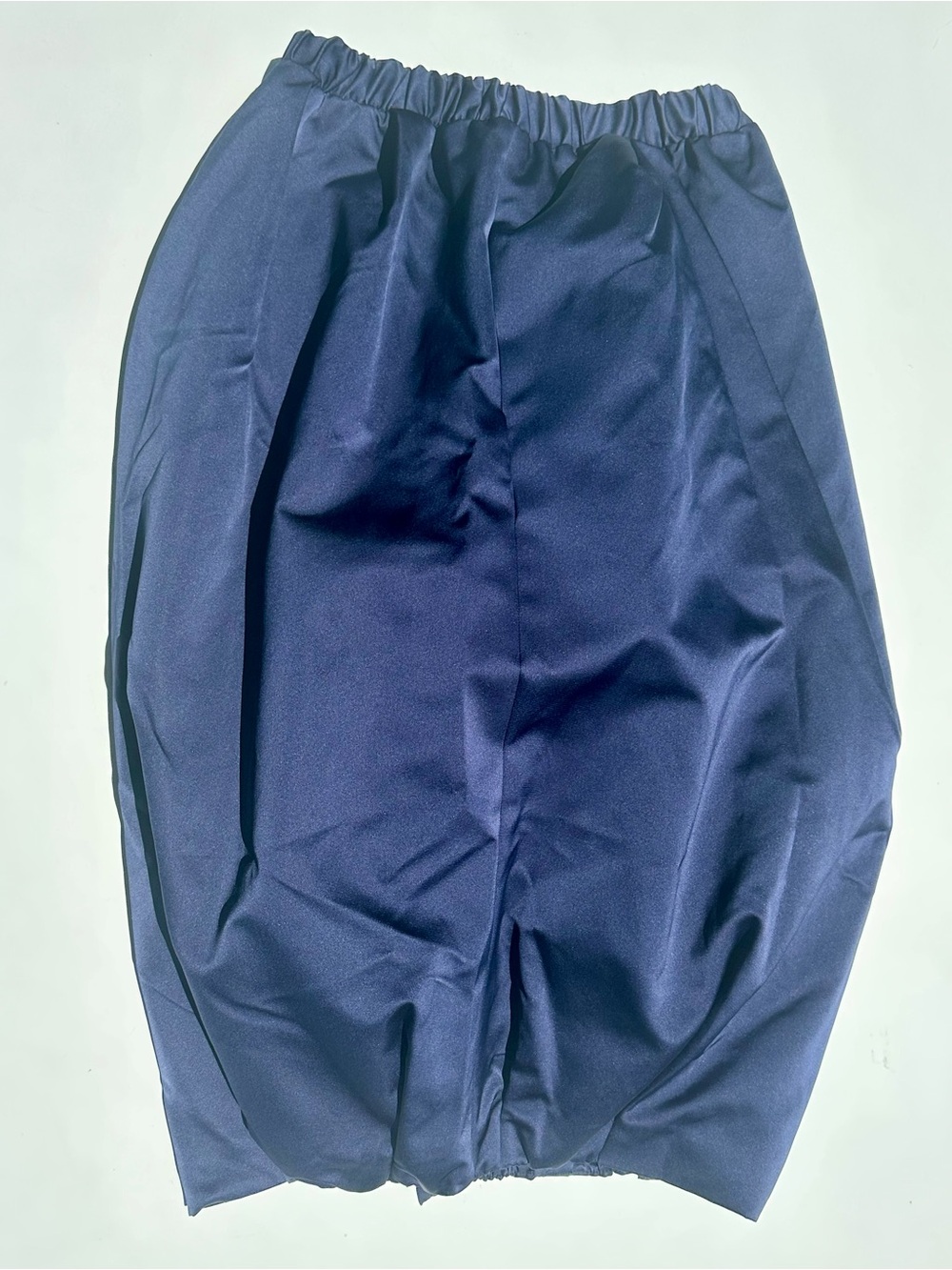Zara Collection 14 A/W 2023 Taffeta Women's Navy Blue Balloon Midi Skirt, L - Picture 7 of 16